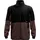 Fleece Teddy Jacke Schwarz XL