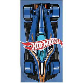 Aymax Strandtücher Hot Wheels aus Polyester, Strandtuch, 70 x 140 cm, sehr saugfähig