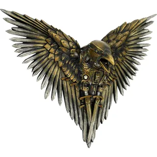 Nemesis Now D1975F6 Wandschild Blade Raven, Bronze, Polyresin, Einheitsgröße