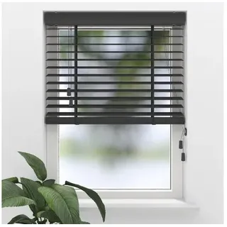 SOLUNA Bambus Jalousie 105x240 cm schwarz