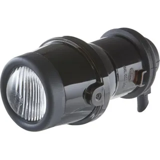 Hella 1NL 008 090-001 DE/Halogen-Nebelscheinwerfer - Micro DE - 12V - rund - Einbau - gemusterte Streuscheibe - rechts/links
