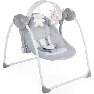 Chicco Babyschaukel »Relax & Play, Cool Grey« bis 9 kg elektrisch, grau