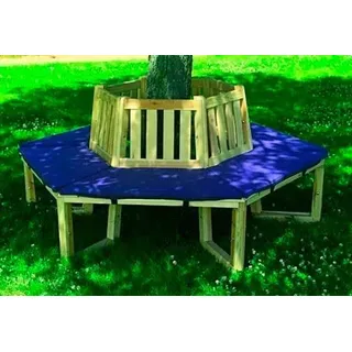 Promadino Baumbank Ø 200 cm Blau
