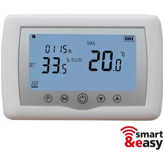 e2 elektro Funkthermostat Infrae Smart - Easy WiFi«, Weiß