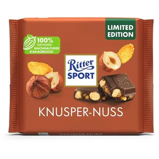 Ritter Sport Knusper Nuss Vollmilchschokolade 100 g