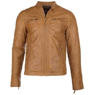 JCC Lederjacke »Lederjacke Macadam«, braun