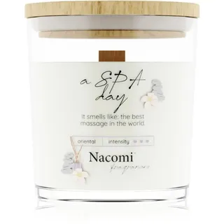 Nacomi Soy Candle Home Fragrances Duftkerze mit Holzdocht 140 g