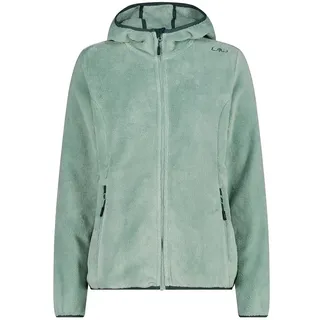CMP Woman Jacket Fix Hood Jade - XS