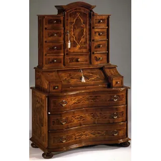 Buffet Schrank Wohnzimmer Schränke Sekretär Vaccari cav giovanni Anrichte Möbel - Braun