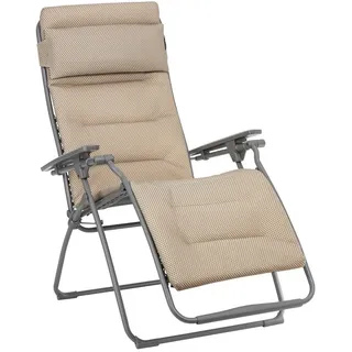 Lafuma Futura BeComfort Liegestuhl 71 x 83 x 113 cm braun/ grau