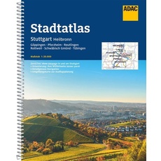 ADAC Stadtatlas Stuttgart, Heilbronn 1:20.000