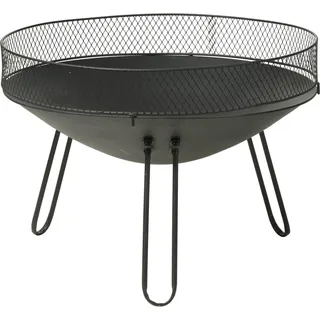 Garten Feuerschale Feuerkorb Metall 60cm PROGARDEN