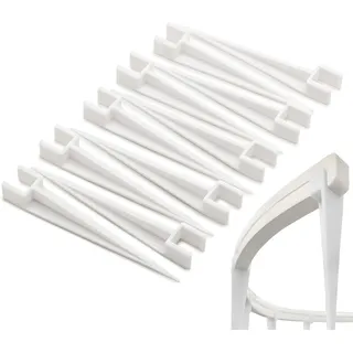 Garten Erdspieße Bodenanker Außen Heringe Erdbefestigung 10er Set passend für Philips Hue White & Color Ambiance Outdoor Lightstrip
