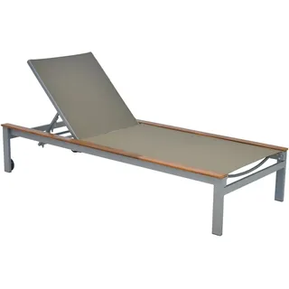 Merxx Naxos Sonnenliege 200 x 198 x 103 cm Beige