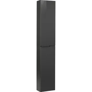Fackelmann Bad-Hochschrank Luna Anthrazit matt 30,5 cm