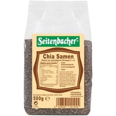 Seitenbacher Chia I unbehandelt I nativ I ohne Zusätze I 2er Pack (2 x 500 g)