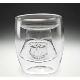Pyramid Darth Vader 3d-doppelwandglas Durchsichtig Durchsichtig One Size - Transparent