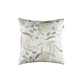 Schöner Wohnen SCHÖNER WOHNEN-Kollektion Dekokissen "Playful", aus hochwertigen Naturfasern, grau, geblümt),