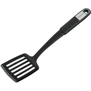 Fackelmann Pfannenwender Sense Kunststoff schwarz, silber 8 x 33 cm
