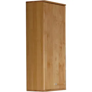 Wiemann Hängeschrank "Lausanne, Wandschrank, Wandregal, teilmassiv Erle", braun erle T:30cm, Holz teilmassiv, Schränke, Hängeschrank, Front aus Massivholz, Türanschlag links,