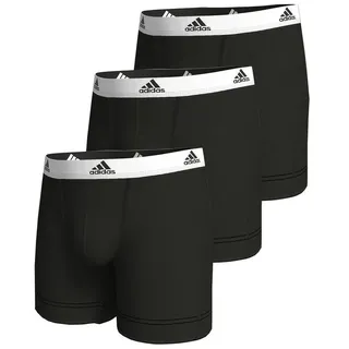 Adidas Sportswear Boxershorts »"Active Flex Cotton"«, (3er Pack), mit scheuerfreien und feuchtigkeitsabsorbierenden Eigenschaften adidas Sportswear 006-schwarz