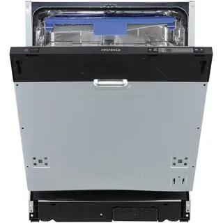 Respekta Anesa Einbaugeschirrspüler vollintegriert GSP60BAV, 60 cm / 9 Programme/Aquastop/Automatische Türöffnung/Weinglashalter / 42 dB/Energieeffizienzklasse B