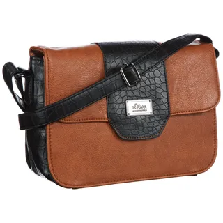 s.Oliver (Bags) Feminin Function 39.307.94.6936, Damen Schultertaschen, Braun (Braun 0009), 23x16x10 cm (B x H x T)