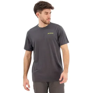 Klim Teton Kurzarm-t-shirt - Asphalt - XL