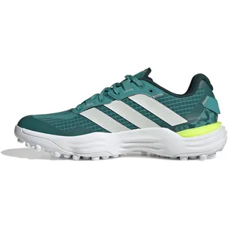adidas Unisex Adipower 3 Hockey-Schuhe, Pure Teal/Zero met./Aurora ivy, 49.5 EU