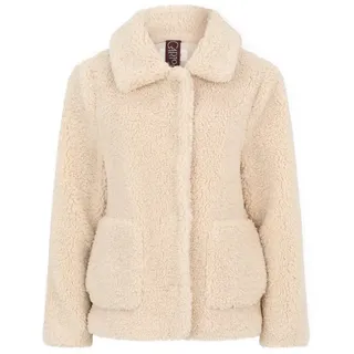 Cartoon Plüschjacke mit Kragen