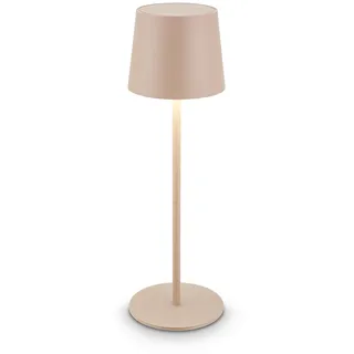 Briloner Akku Tischlampe Beige