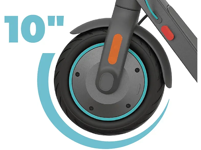 Bild von ALPHA X5 E-Scooter 10" Zoll, Schwarz)