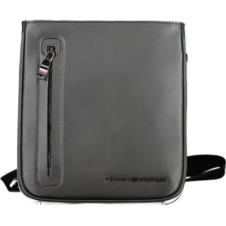 TOMMY HILFIGER HERREN SCHWARZE UMHÄNGETASCHE : Farbe - Schwarz, Größe - UNI Größe: UNI Farbe: Schwarz - Grau