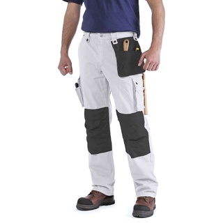 CARHARTT Multi Pocket, Cargohose - Weiß - W42/L32