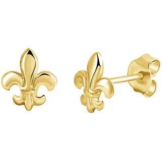 FIRETTI Ohrstecker Fleur de Lys Gold 333