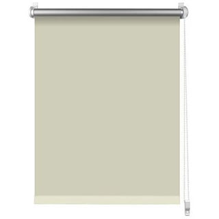 S SIENOC Thermorollo Klemmfix Rollo Verdunkelungsrollo Silberbeschichtung lichtundurchlässig Sichtschutz für Fenster & Türen (Beige, 55x150 cm)