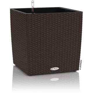 LECHUZA Cube Cottage 30 30 x 30 x 30 cm Mokka