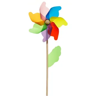 Dehner Windrad Regenbogen, Höhe 112 cm, Ø 42 cm