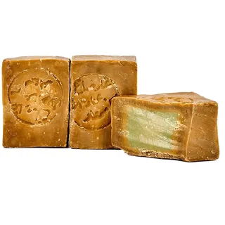 Carenesse Original "Aleppo" Seife 2 x 200 g, 60% / 40% Olivenölseife Haarseife Naturseife in Handarbeit nach altem Traditionsrezept und langer Reifezeit