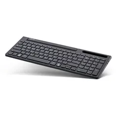 Bild von Bluetooth Aluminium Tastatur mit Nummernpad, für bis zu 4 Geräte