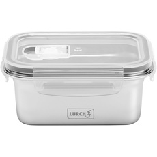 Bild von 240890 Lunchbox Safety/Aufbewahrungsbox aus hochwertigem Edelstahl mit BPA-freiem Kunststoffdeckel 500ml