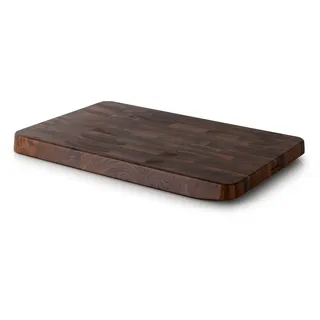 Continenta Hackbrett aus Stirnholz Massivholz 1 46 x 30 cm Walnuss
