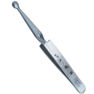 Canal Zeckenpinzette für Tiere rostfrei 120 mm