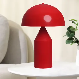 Tischlampe I Lipeo I Ø 30, Mushroom Lamp, Tischleuchte, Rot Pilzlampen - Rot