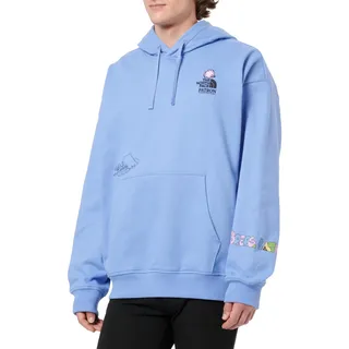 The North Face mountain cleanup unisex oversize hoodie blau - L