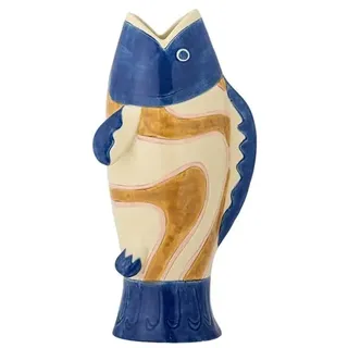 Bloomingville - Irving Vase - Blue - Stoneware