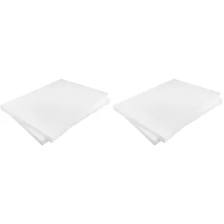 MCE-Commerce A3996012 Styroporplatten rechteckig 297 x 420 x 20 mm 2 Stück zum Basteln, Modellbau, Creativprojekte, Styropor, weiß, A3 29,7×42×2 cm (Packung mit 2)