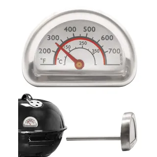 HOMETOOLS.EU® Analoges Thermometer, für BBQ Grill Bräter Räucher-Ofen, Ø 5,2 cm, 0-350 °C