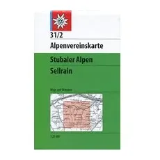 DAV AV-Karte 31/2 Stubaier Alpen, Sellrain - One Size