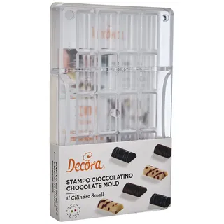 Decora Schokoladenform Kleine Zylinder 20 x 12 x 2,2 cm